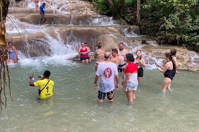 Dunn's River Falls and Tubing Combo Tour from Falmouth - Jamaican food and Ocho Rios shopping
