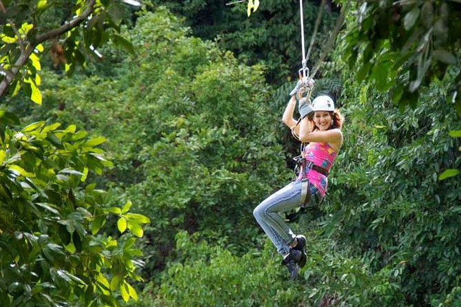 Dunn's River Falls and Zipline (Over the Falls) Adventure Tour from Ocho Rios - Seven ziplines above the falls