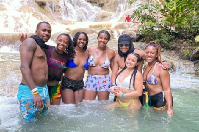 Dunn's River Falls & Blue Hole Tour from Montego Bay - Scotchies Drax Hall for a Jamaican lunch