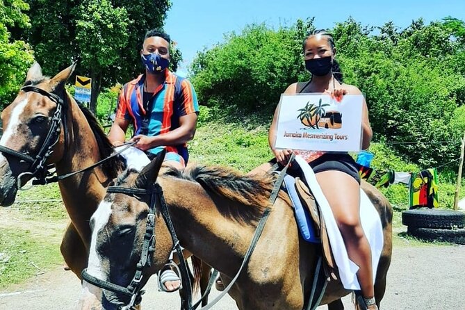 Dunn's River Falls Climb, Zipline and Horseback Riding Private Tour - Climbing Dunn’s River Falls, one wet step at a time