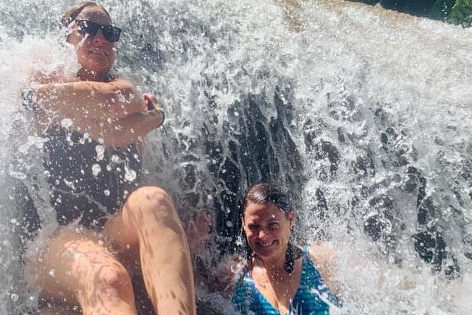 Dunn's River Falls From Montego Bay - Meeting drivers such as Junior, JMac, and McFarland
