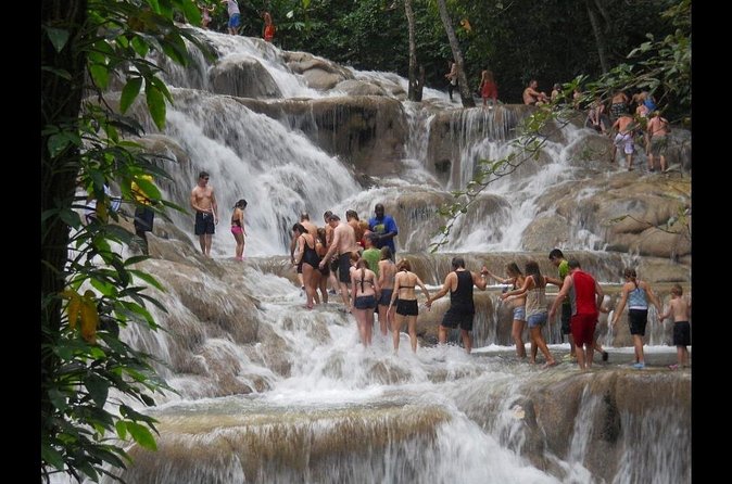 Dunn's River Falls & River Tubing with Lunch from Falmouth - Who will get the most from this day