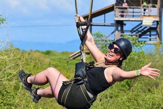 Dunn’s River Falls,Zip lining & horseback riding Combo tour from Montego Bay - Three Jamaican highlights packed into one outing