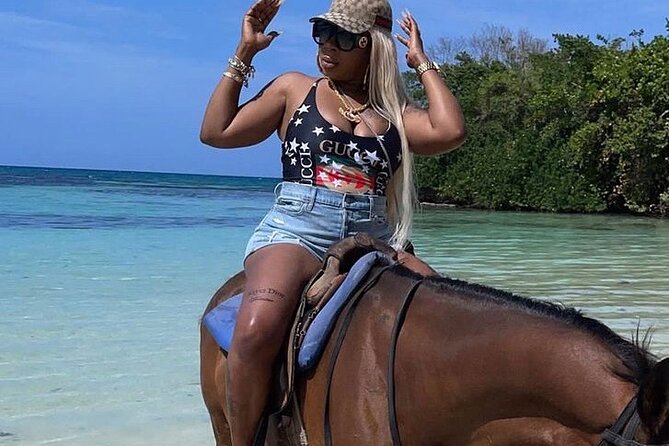 Dunn’s River Falls,Zip lining & horseback riding Combo tour from Montego Bay - Horseback riding from rainforest to ocean