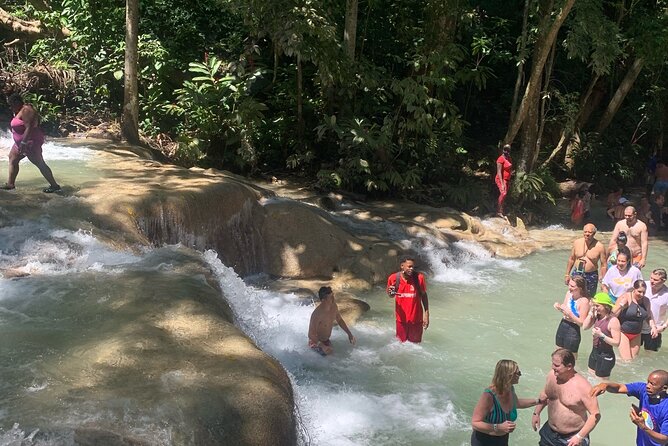 Dunn's River Falls, Zipline Adventure from Kingston - Local shops, crafts, and the lunch stop