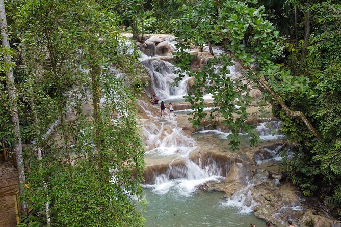 Dunns River Falls, Rafting, Zipline & Horseback from Montego Bay - Scotchies Drax Hall brings a needed food break