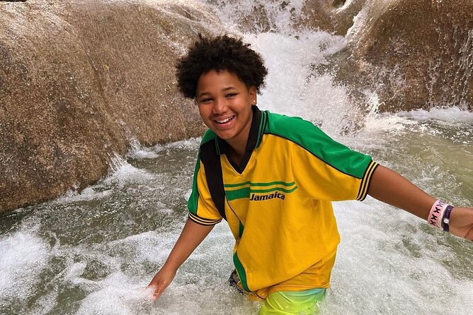 Dunns River Falls, Zipline, Bamboo Rafting, Horseback Ride Tour - Horseback riding from land into the Caribbean Sea