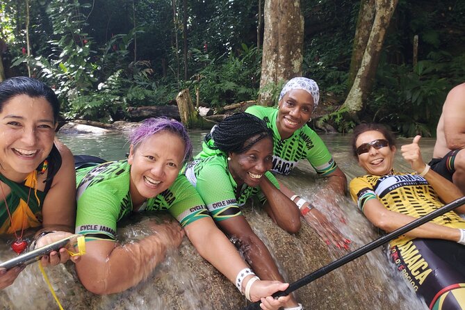 Exhilarating Dunn's River Falls Guided Tour from Ocho Rios hotels - The guide makes the wet climb manageable