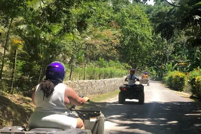 Exotic ATV and Bamboo Rafting or Tubing in Ocho Rios - Mud, mountain air, and a view of the Caribbean