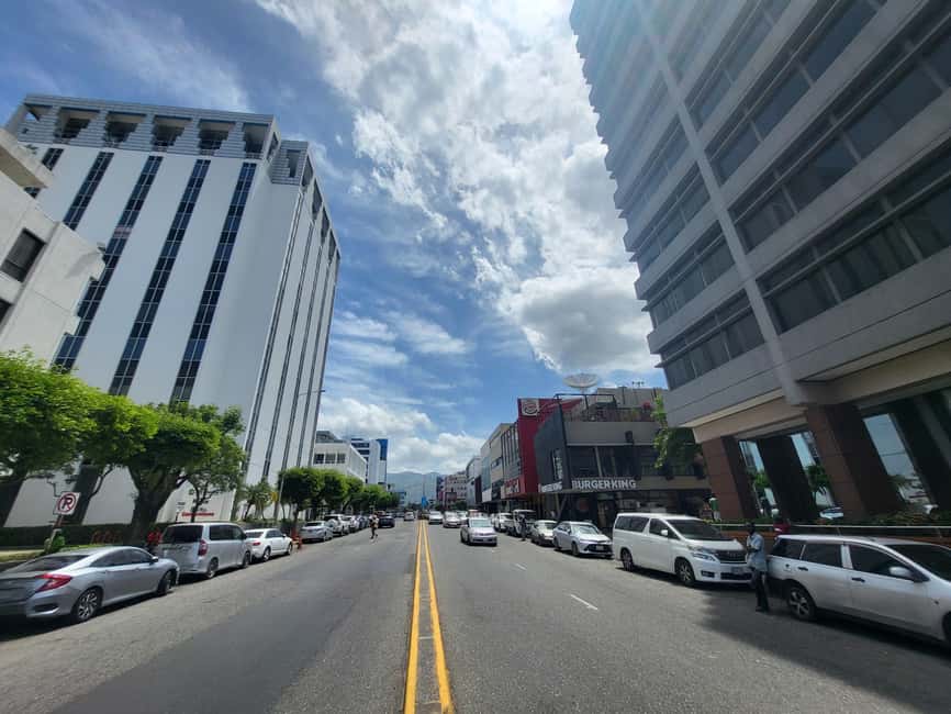 Explore Downtown Kingston and New Kingston: - Emancipation Park and New Kingston