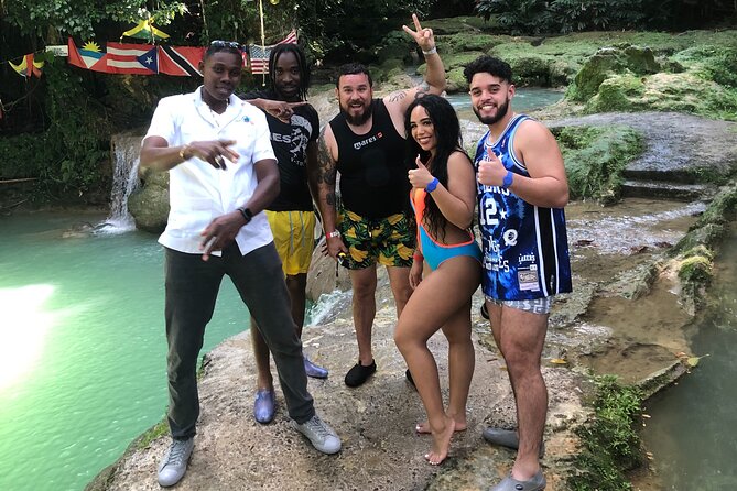 Explore Montego Bay Jamaica to Blue Hole/Secret Falls River Tour - The private minivan makes the long ride easier