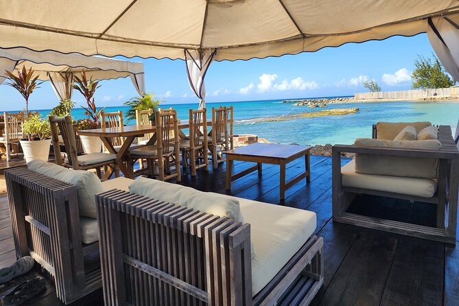 Falmouth Oceanfront Cabana Experience - The cabana, chairs, and shoreline time