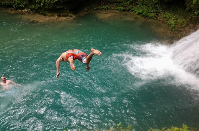 Falmouth Shore Excursion Blue Hole and Dunn's River Falls Combo - What the $151.24 price covers