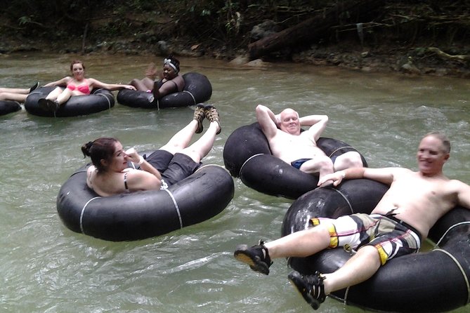 Falmouth Shore Excursion: Blue Hole, White River Tubing - Floating the White River by inner tube