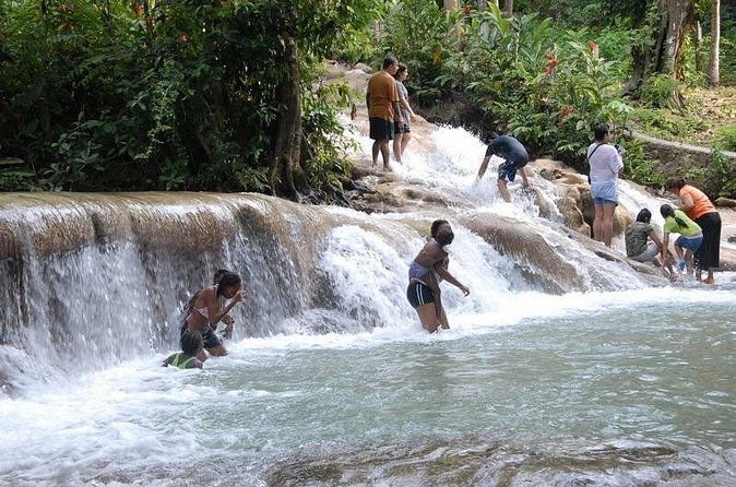 Falmouth Shore Excursion: Dunns River Falls and River Tubing Tour - Scotchies and the cost of lunch