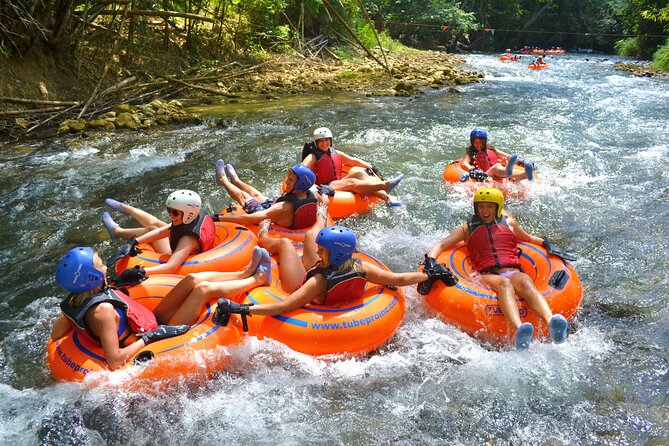 Falmouth Waterfalls River Tubing and Beach Adventure - Key points at a glance