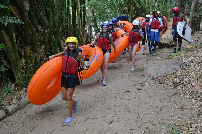 Falmouth Waterfalls River Tubing and Beach Adventure - What the $87 price really covers
