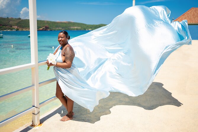 Flying Dress Photoshoot in Jamaica - The photographer and the personal touch