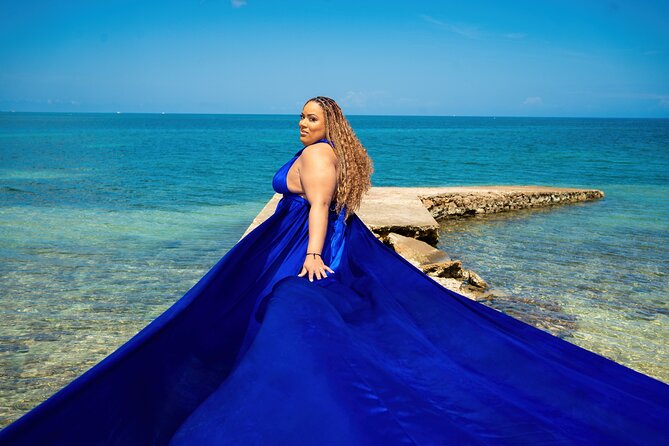Flying Dress Photoshoot in Jamaica - How to prepare for better photographs