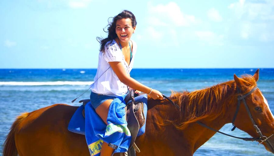From Falmouth: Horseback Ride and Swim Beach Trip - The one-hour ride through Jamaica’s countryside