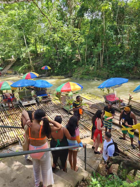 From Montego Bay: Bamboo Rafting & Limestone Massage Tour - Safety, comfort, and what to pack