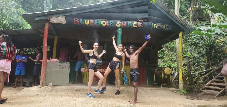 From Montego Bay: Blue Hole Waterfall Experience - Guides and the feel of the service