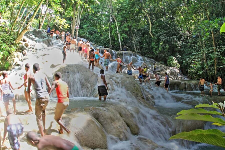 From Montego Bay: Dunn’s River Falls Experience - Climbing the 600-foot cascade
