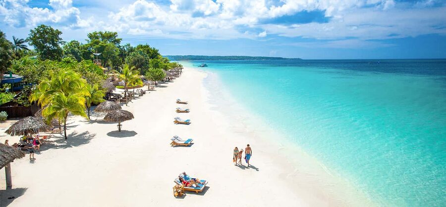 From Negril/Palladium: Negril Beach and Ricks Cafe Tour - Along the Negril strip