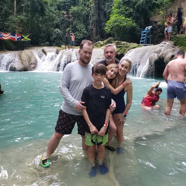 From Ocho Rios: Blue Hole Secret Waterfall & Highlight Tour - Key points at a glance