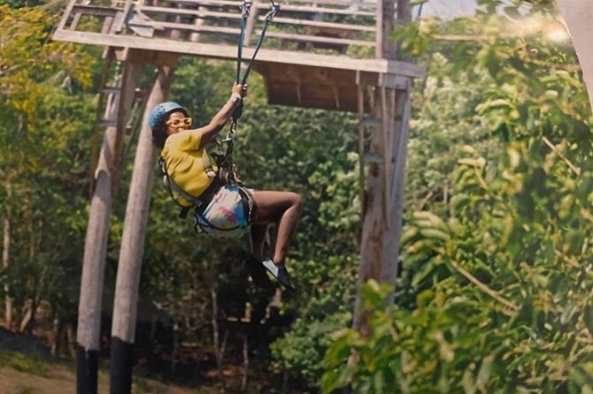Full Day Private ATV with Zipline and Horseback Riding in Negril - ATV riding through the countryside