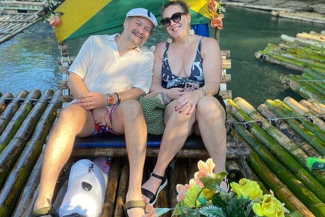 Great River bamboo Rafting and Margaritaville from Montego Bay - The limestone foot massage