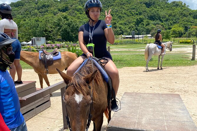 Great River Rafting Limestone Foot Massage and Horseback Rides From Montego Bay - From Montego Bay to the Lethe River