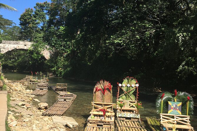 Great River Rafting with Limestone body or Foot Massage - Drinks, music, and the mood on the water
