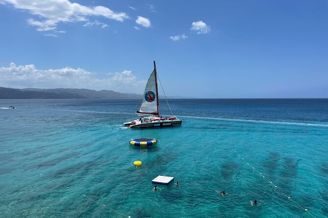 Half Day Catamaran Party Boat, Snorkeling and Hip Strip Tour - The Marine Park swimming and snorkeling stop
