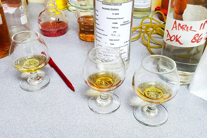 Hampden Estate Rum Tour and Lunch from Montego Bay - Rum punch, Hampden iced tea, and the tasting