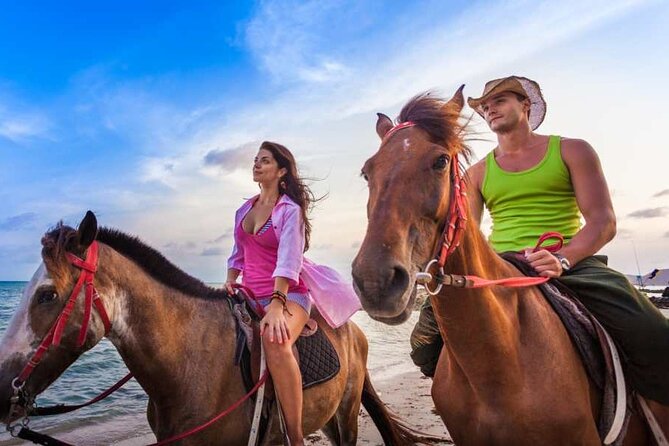 Horse Back riding Excursion - The ocean ride is the memorable finish