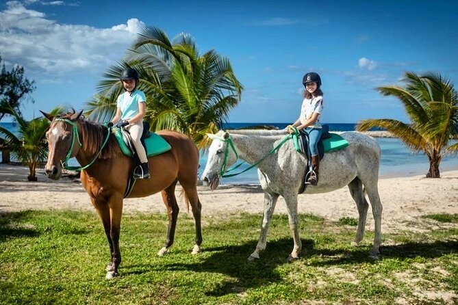Horseback Ride and Swim Jamaica - From Montego Bay countryside to the Caribbean Sea
