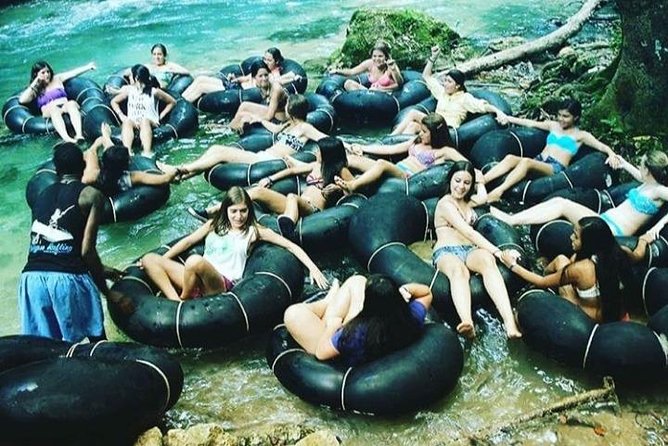 Horseback Ride, Blue Hole, Secret Falls, River Rafting & Tubing - What private transport changes