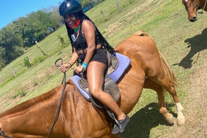 Horseback Riding Adventure in Jamaica - Horse swimming depends on conditions and confidence