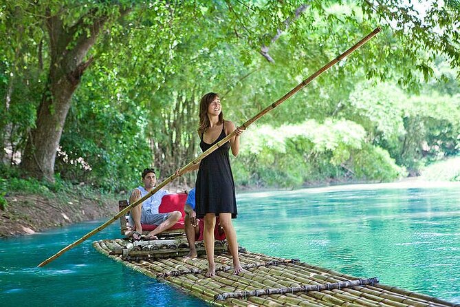 Horseback Riding and Bamboo Rafting from montego Bay and Falmouth - From rainforest trail to horseback riding in the sea