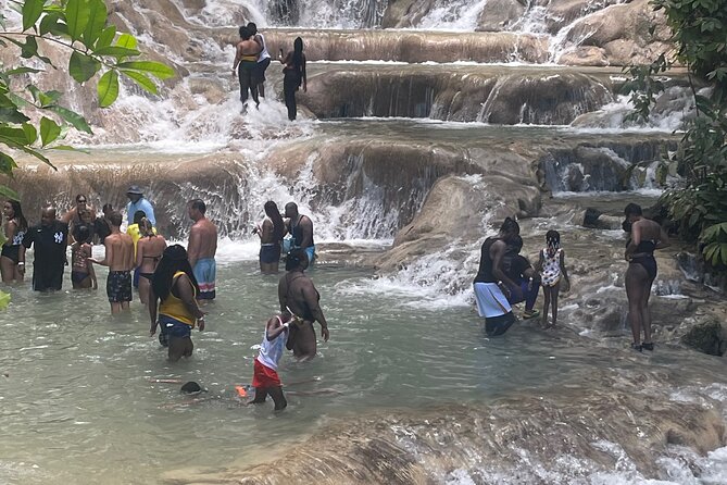 Horseback Riding and Swimming then Dunn's River Falls - The beach ride and time in the water