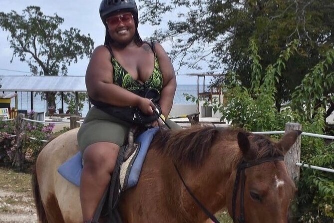 Horseback Riding, ATV and Ocean Zip lining combo from Montego Bay - Horseback riding from beach to sea