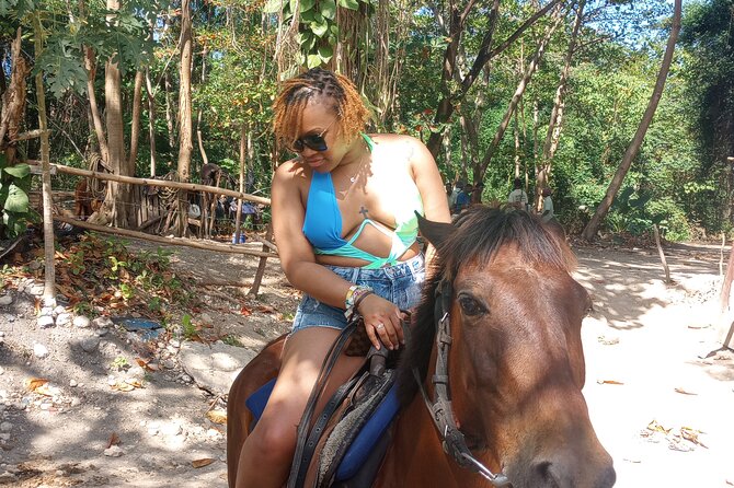 Horseback riding, Blue hole or Dunn's River Combo - A private van changes the pace of the day