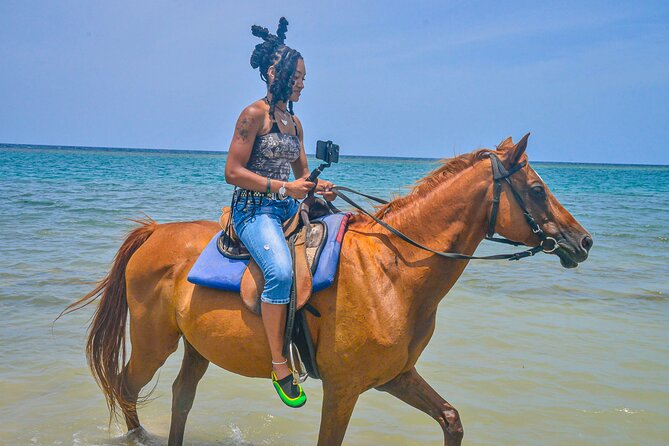 Horseback riding & bluehole secret falls from Montego Bay - Who will enjoy this outing most