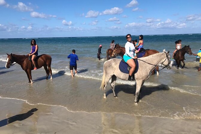 Horseback Riding in the ocean & Bamboo Rafting from Ocho Rios - The driver can make or break the day