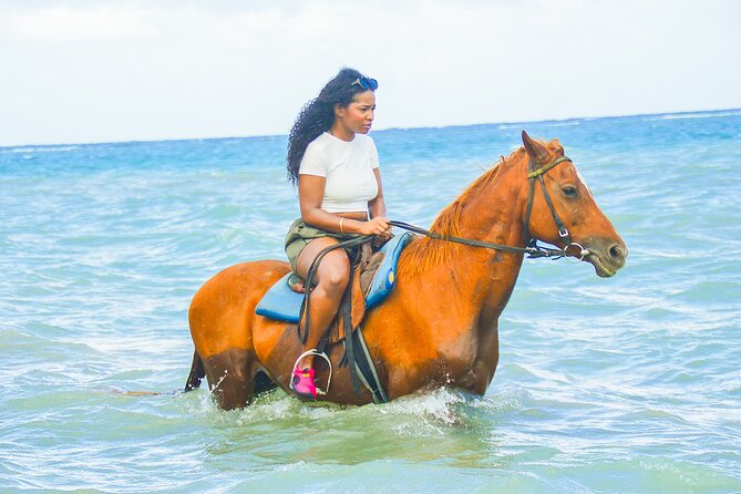 Horseback Riding/Swimming and Dunn's River from Ocho Rios - Riding from the trees into the sea