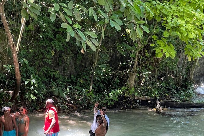 Horseback Riding/Swimming and Dunn's River from Ocho Rios - Climbing the 600-foot terraces at Dunn’s River Falls