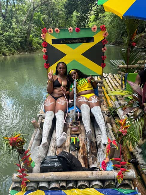 Jamaica Bamboo Rafting Experience with Limestone Massage - The included limestone foot massage