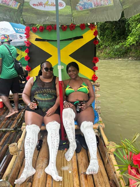 Jamaica Bamboo Rafting Experience with Limestone Massage - Food, drinks, music, and birthday extras