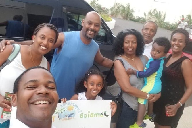 Jamaica Best Water Falls Tour,Mobay Bay to Dunn's River/Blue Hole - A private vehicle changes the rhythm